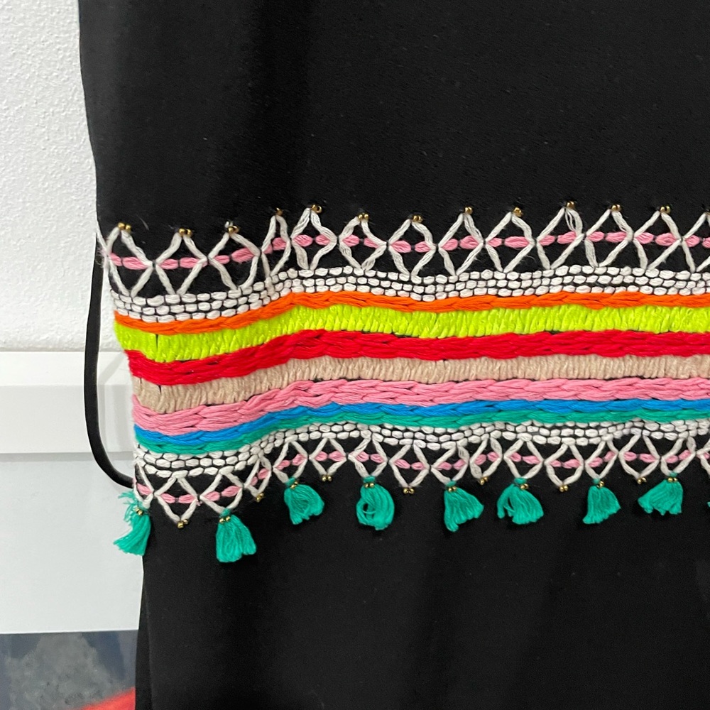 Loralee Embroidered Open-Back Fitted Dress - Picture 6 of 7
